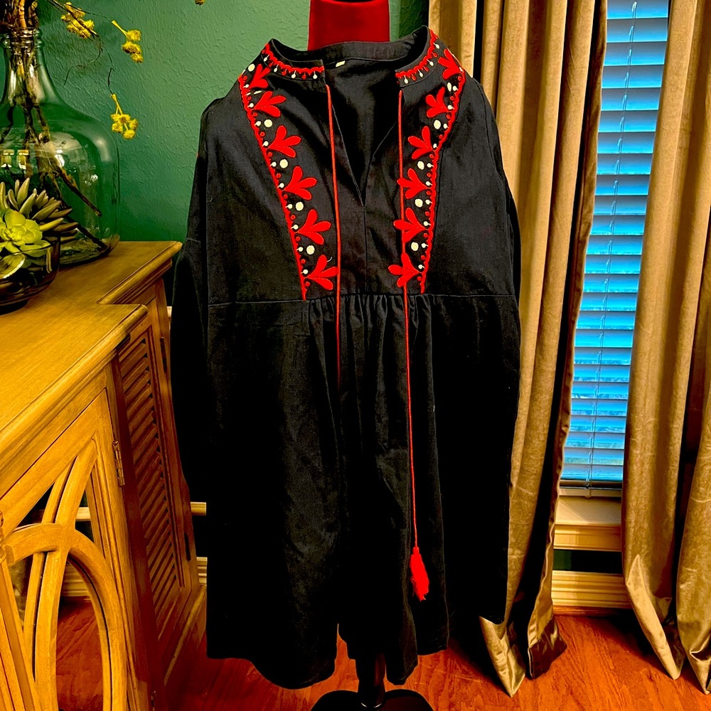 4th or July Boutique Dress Embroidered